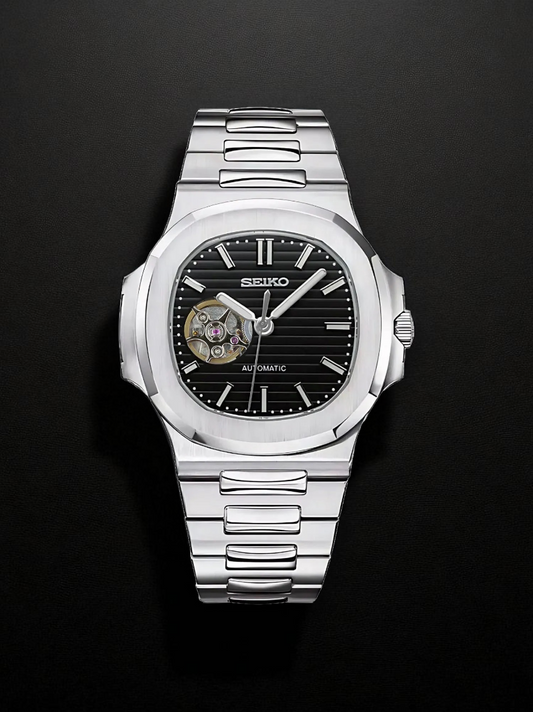 Nautilus Open Heart fond Noir