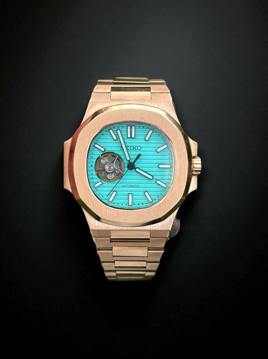 Nautilus Open Heart Tiffany Rose Gold